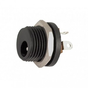 DC POWER PLUG 2.5x9mm ROUND K375K