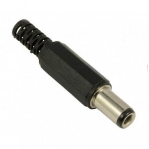 INLINE DC SOCKET 2.8x5.5x9 SLEEVED K31162