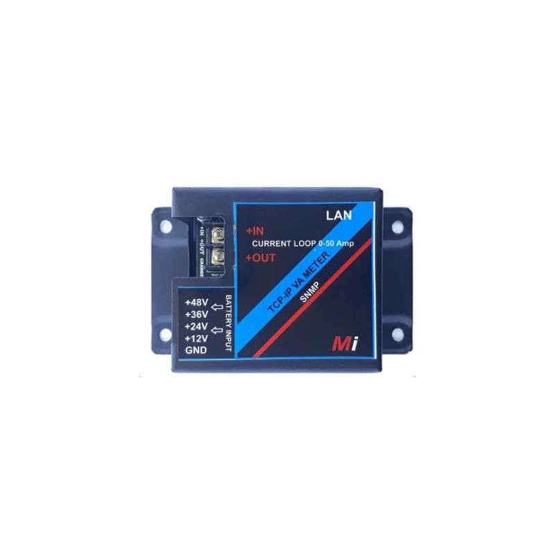 Micro Instruments Enclosed TCP IP V/A meter (SNMP) 30 Amp - GeeWiz