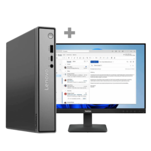 Lenovo Neo 50q G5 Tiny Core 5 16GB 512GB SSD PC + 23.8" FHD Monitor