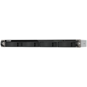QNAP 4-Bay Quad-Core Short-Depth 1U Rackmount NAS