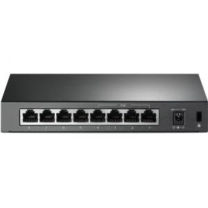 TP-Link 8 Port 10/100 Desktop PoE Switch  8 x FE ports (4 PoE ports)  57W PoE Power Supply