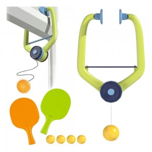 Door Jam Pong Hanging Table Tennis Trainer Portable Set