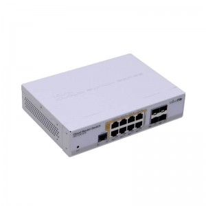 MikroTik CRS112-8P-4S-IN - PoE Cloud Router Switch