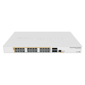 MikroTik CRS328-24P-4S+RM - 24 port 500 w PoE Cloud Router Switch