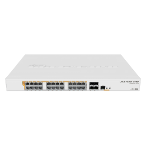 MikroTik CRS328-24P-4S+RM - 24 port 500 w PoE Cloud Router Switch