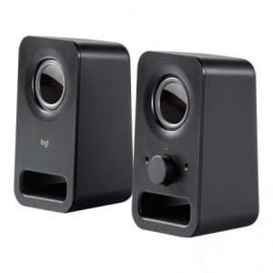 LOGITECH Z150 3W RMS 2.0 STEREO SPEAKERS - BLACK (980-000814)