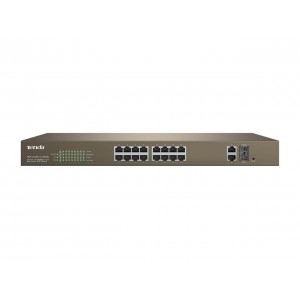 Tenda 16-Port Smart PoE Switch 250W / TEF1218P-16-250W