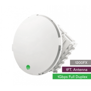 Siklu E-Band (80GHz) PTP link FDD 1Gbps. 1ft INT antenna