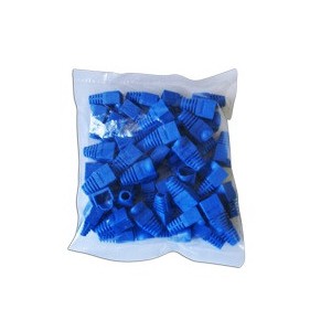 Acconet RJ45 Connector Boots, Blue, 50 Pack