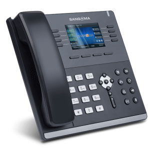 Sangoma - IP Phone S505 Mid Level Phone  3.5 Inch Color screen  35 Programable softkeys  4 x VoIP ac