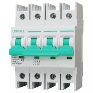 32A 4P 1000VDC 6KA Pv Mcb