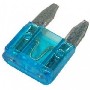 15A Automotive Fuse Blue 7.2MM 5 Pack