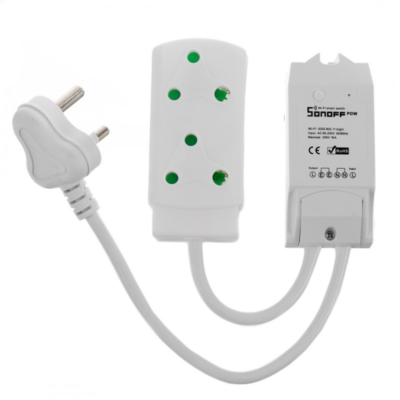 GeeWiz Wifi Smart Plug - SA 3 PIN 16A - REV 2