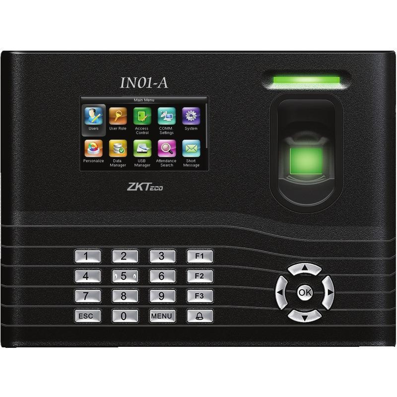 ZKTeco IN01 Fingerprint & RFID Time & Attendance Terminal GeeWiz