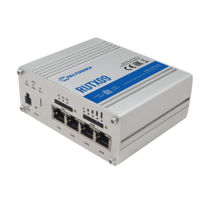 Teltonika Industrial LTE Cat.6 IoT Router w/ Quad-Core CPU  GNNS &amp; GPS