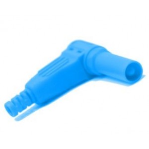 Banana Plug 4MM Right Angle BLUE- 1KV BB5504-BLUE