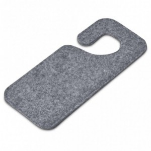 Pre-Production Sample Hoppla Hangit RPET Felt Door Hanger