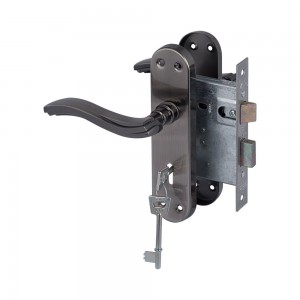 Yale Onda Lockset 3 Lever - Satin Black Nickel