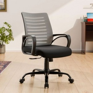 Apex Office Chair - Grey - Finery