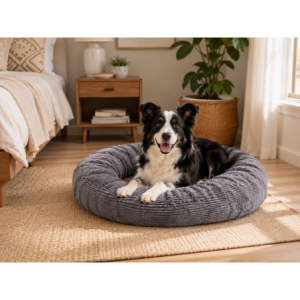 Nova Corduroy Dog Bed – Medium (90cm)