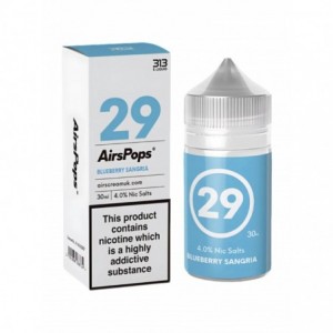 Airscream Airspops 30ml Freebase - Blueberry Sangria 4.0%