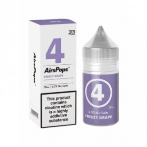 Airscream Airspops 30ml Freebase - Freezy Grape 1.9%