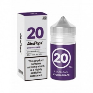 Airscream Airspops 30ml Freebase - Kyoho Grape 4.0%