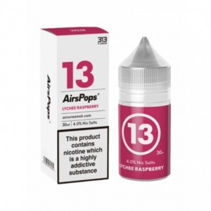 Airscream Airspops 30ml Freebase - Lychee Raspberry 1.9%