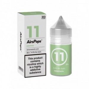 Airscream Airspops 30ml Freebase - Menthol 4.0%