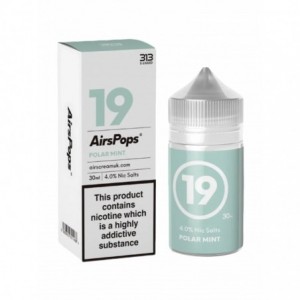 Airscream Airspops 30ml Freebase - Polar Mint 4.0%