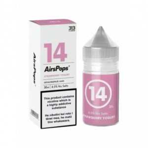 Airscream Airspops 30ml Freebase - Strawberry Yoghurt 4.0%