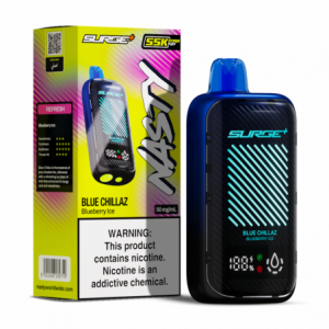 Nasty 55K Surge - Blue Chillaz - Blueberry Ice 50mg