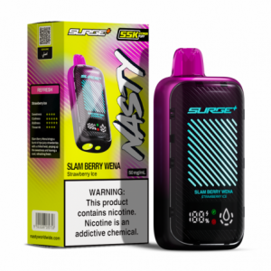 Nasty 55K Surge - Slam Berry Wata - Strawberry Ice 50mg