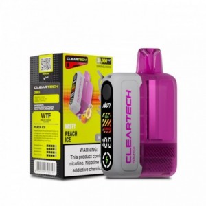 Nasty Cleartech 38K | Disposable Vape - Peach Ice 50mg