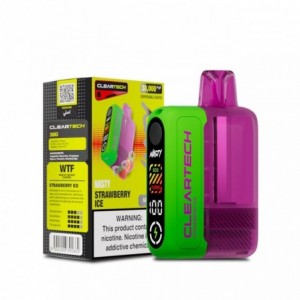 Nasty Cleartech 38K | Disposable Vape - Strawberry Ice 50mg