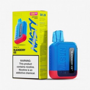 Nasty DX1.2K – 1-200 Disposable Vape - Blackberry Ice 50mg