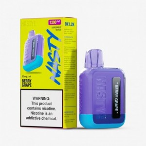 Nasty DX1.2K – 1-200 Disposable Vape - Berry Grape 50mg