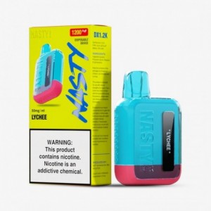 Nasty DX1.2K – 1-200 Disposable Vape - Lychee 50mg