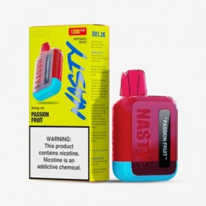 Nasty DX1.2K – 1-200 Disposable Vape - Passion Fruit 50mg
