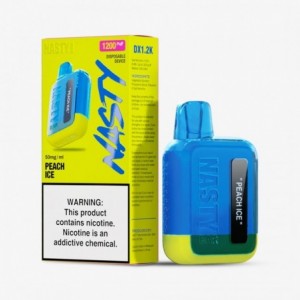 Nasty DX1.2K – 1-200 Disposable Vape - Peach Ice 50mg
