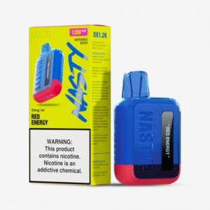 Nasty DX1.2K – 1-200 Disposable Vape - Red Energy 50mg