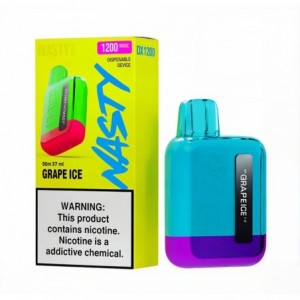Nasty DX1.2K – 1-200 Disposable Vape - Grape Ice 50mg