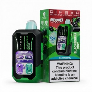 Rifbar MixPro 40K Vape South Africa | Wholesale B2B Supplier | OMG Distributors - BlackBerry Mint 50mg