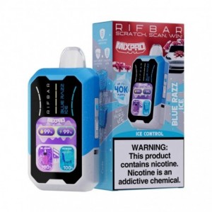 Rifbar MixPro 40K Vape South Africa | Wholesale B2B Supplier | OMG Distributors - Blue Razz Ice 50mg
