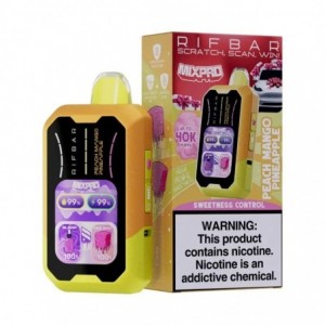 Rifbar MixPro 40K Vape South Africa | Wholesale B2B Supplier | OMG Distributors - Peach Mango Pineapple 50mg