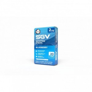 SGV Disposable Nicotine Strips - Blueberry 2mg