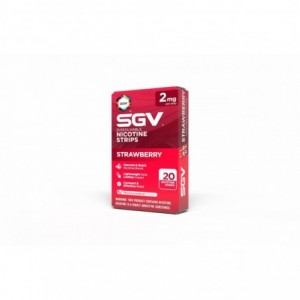 SGV Disposable Nicotine Strips - Strawberry 2mg