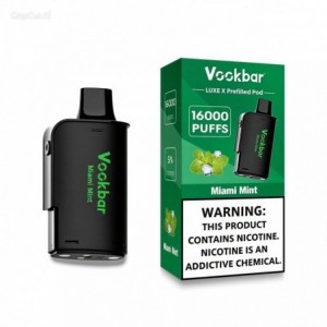 Vookbar LUX X 16K POD - Miami Mint 50mg