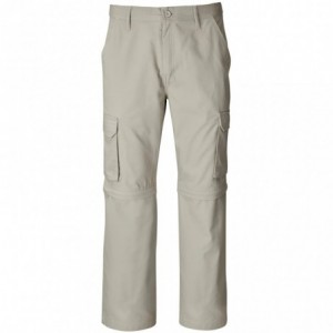 Men's 2-in-1 Convertible Cargo Zip-Off Pants - Stone